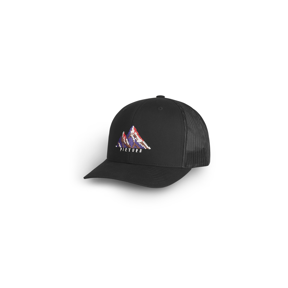ZEPHYR TRUCKER CAP __color:Black#0