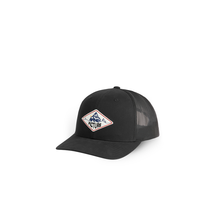 ZEPHYR TRUCKER CAP __color:Black#0