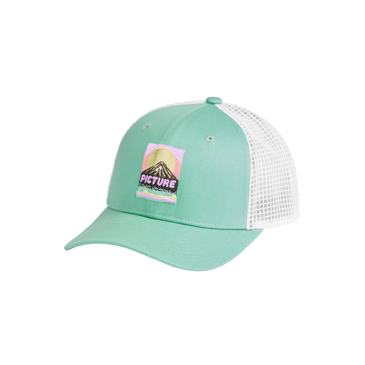 ZEPHYR TRUCKER CAP __color:Wasabi#10