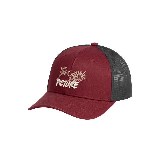 KULDO TRUCKER CAP __color:Cabernet#2