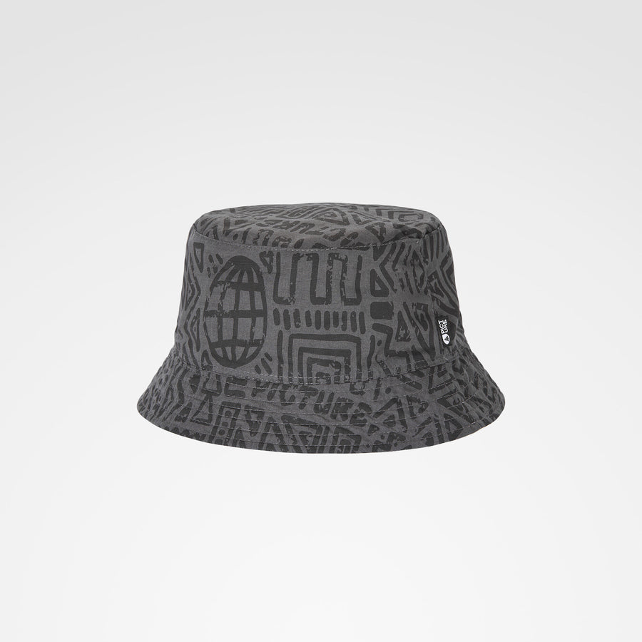 OKORI 2IN1 BUCKET HAT __color:Wood_Ash_Guinea#15