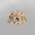 OKORI 2in1 BUCKET HAT __color:Dark_Stone_Tiki_Print#7