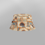 OKORI 2in1 BUCKET HAT __color:Dark_Stone_Tiki_Print#7