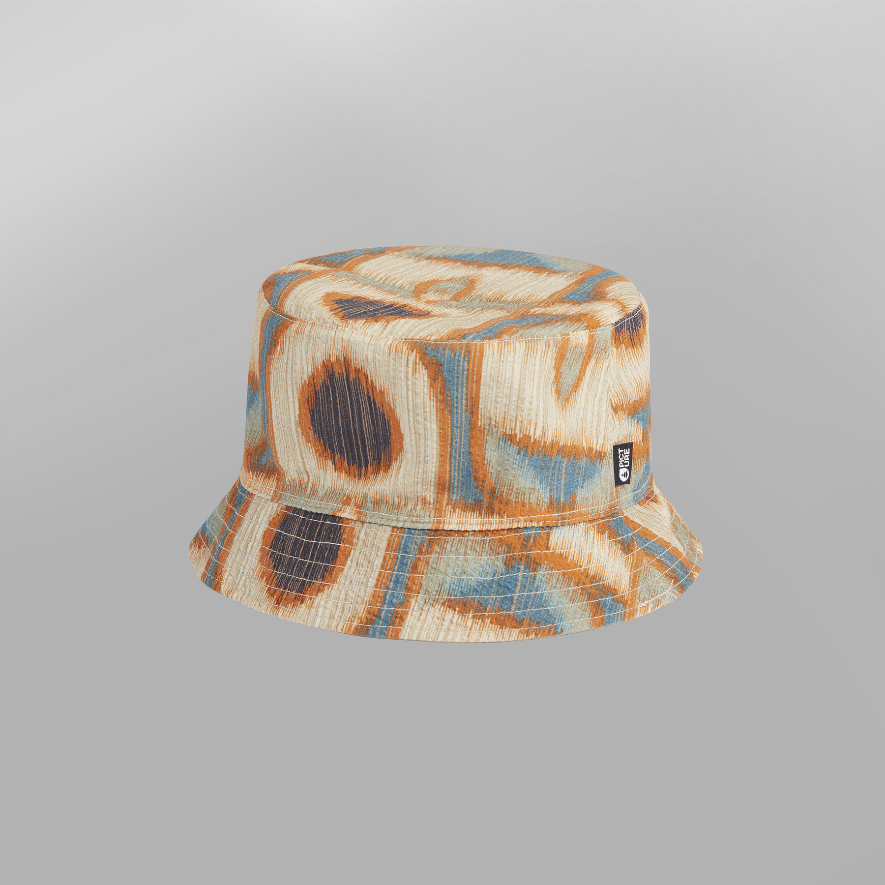 OKORI 2in1 BUCKET HAT __color:Dark_Stone_Tiki_Print#6