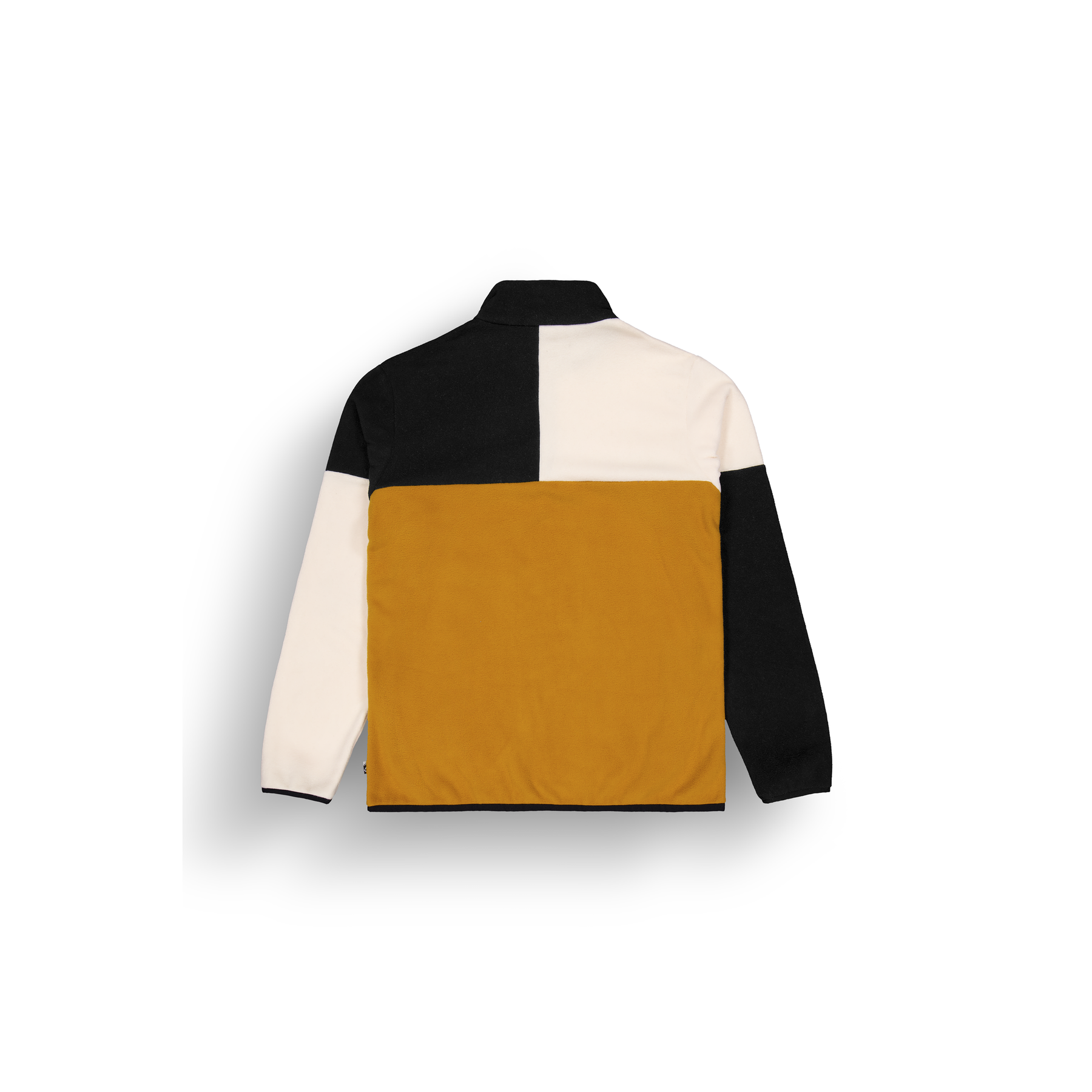 ARCCA 1/4 FLEECE __color:Honey_Vanilla_Black#27