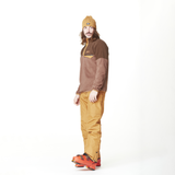 ARCCA 1/4 FLEECE __color:Cocoa_Brown_Chicory_Cof#10