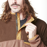 ARCCA 1/4 FLEECE __color:Cocoa_Brown_Chicory_Cof#11
