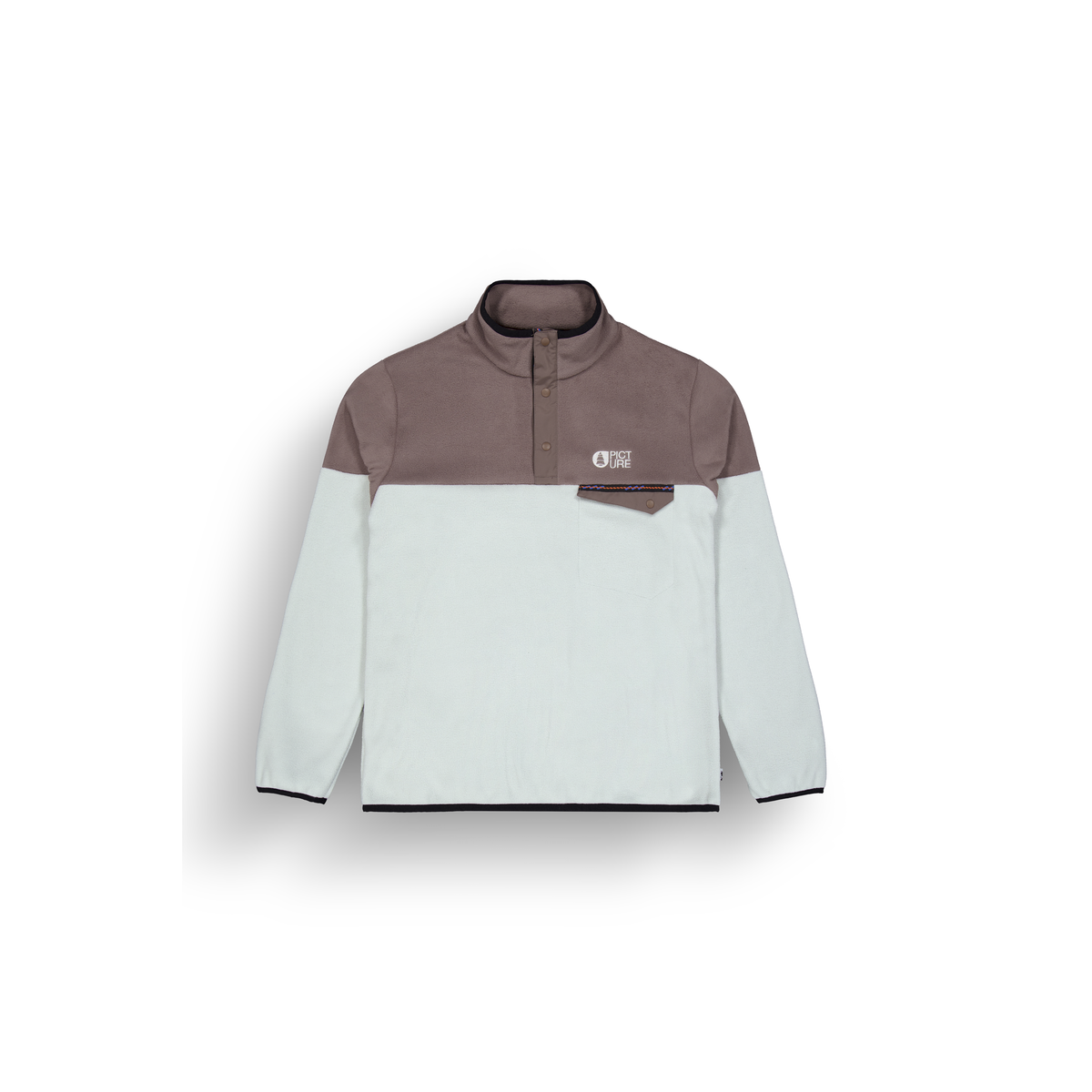 ARCCA 1/4 FLEECE __color:Deep_Taupe_Pigeon#19