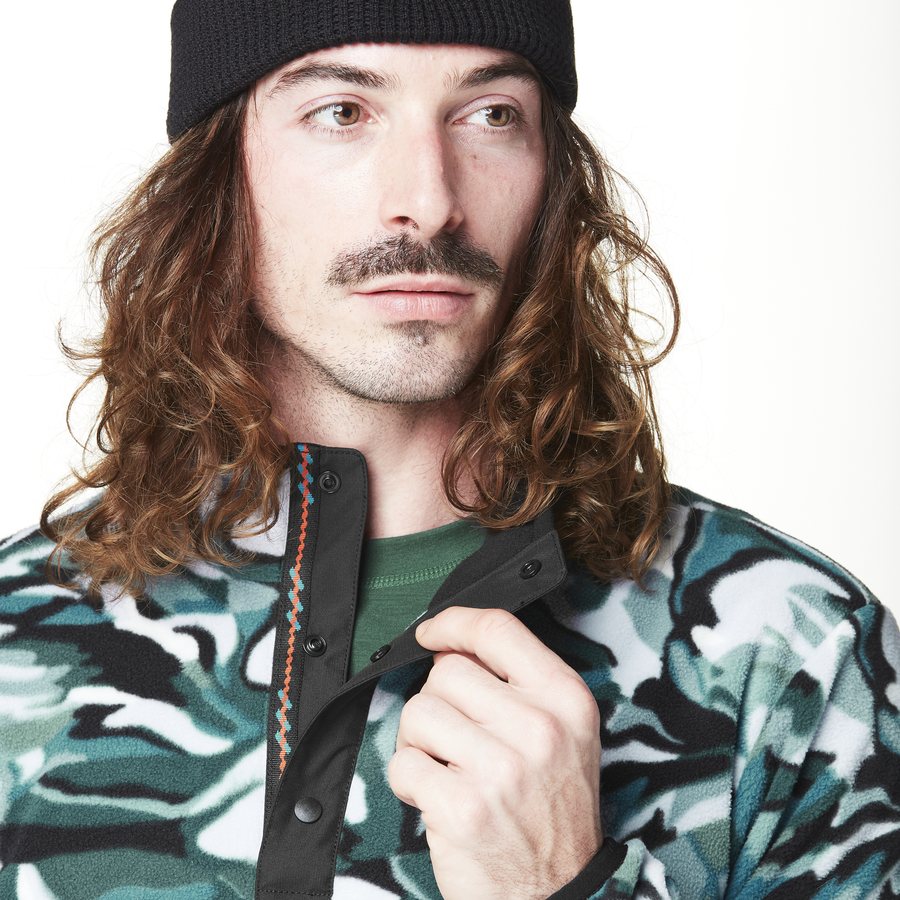 ARCCA 1/4 PRINTED FLEECE __color:Ponderosa_Pine_Peppup_P#4