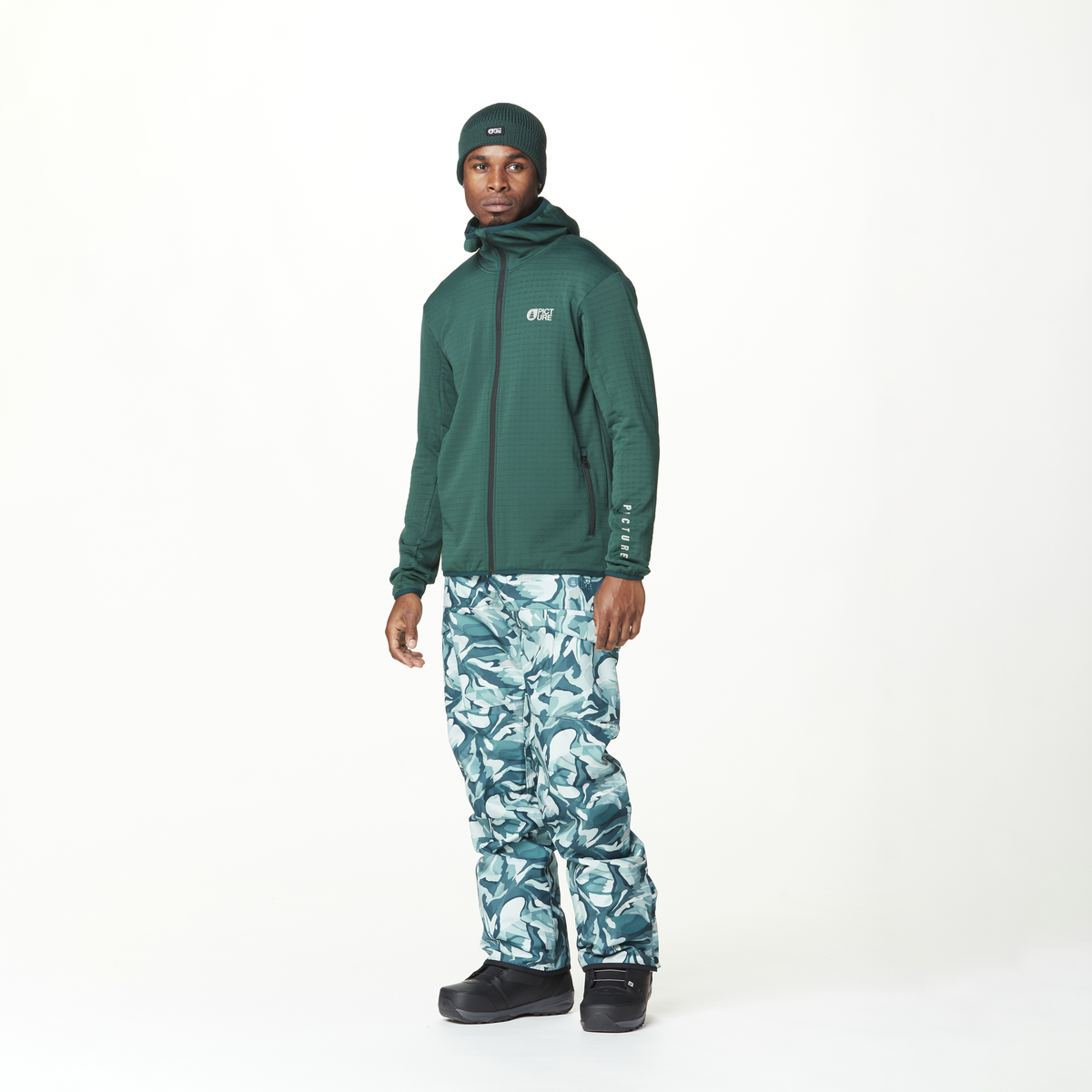 BAKE GRID FZ FLEECE __color:Ponderosa_Pine#16