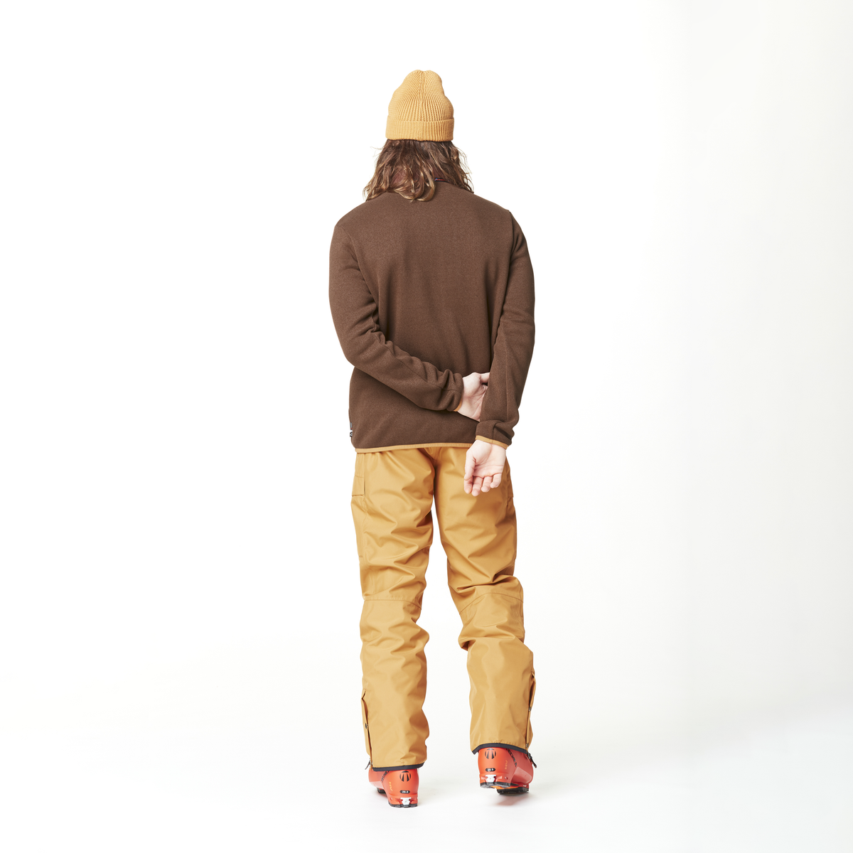 DAUWY FZ FLEECE __color:Chicory_Coffee#8