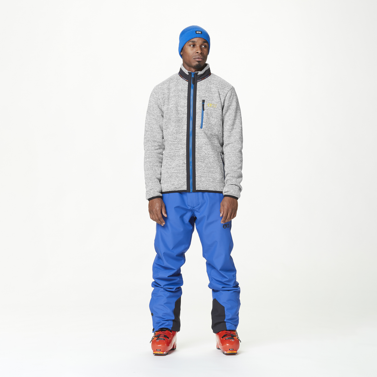 DAUWY FZ FLEECE __color:Grey_Melange#13