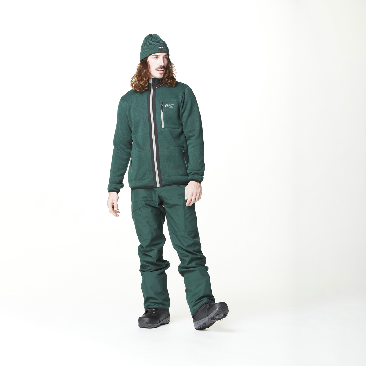 DAUWY FZ FLEECE __color:Ponderosa_Pine#19