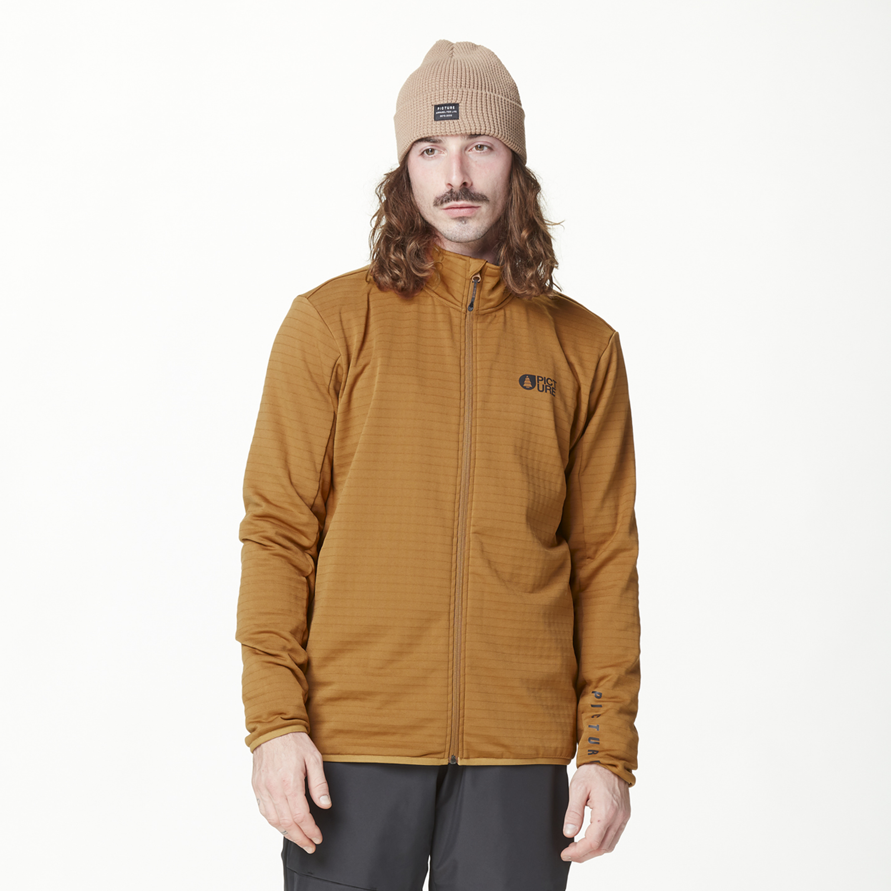 MARLAY TECH FLEECE __color:Brown_Sugar#9