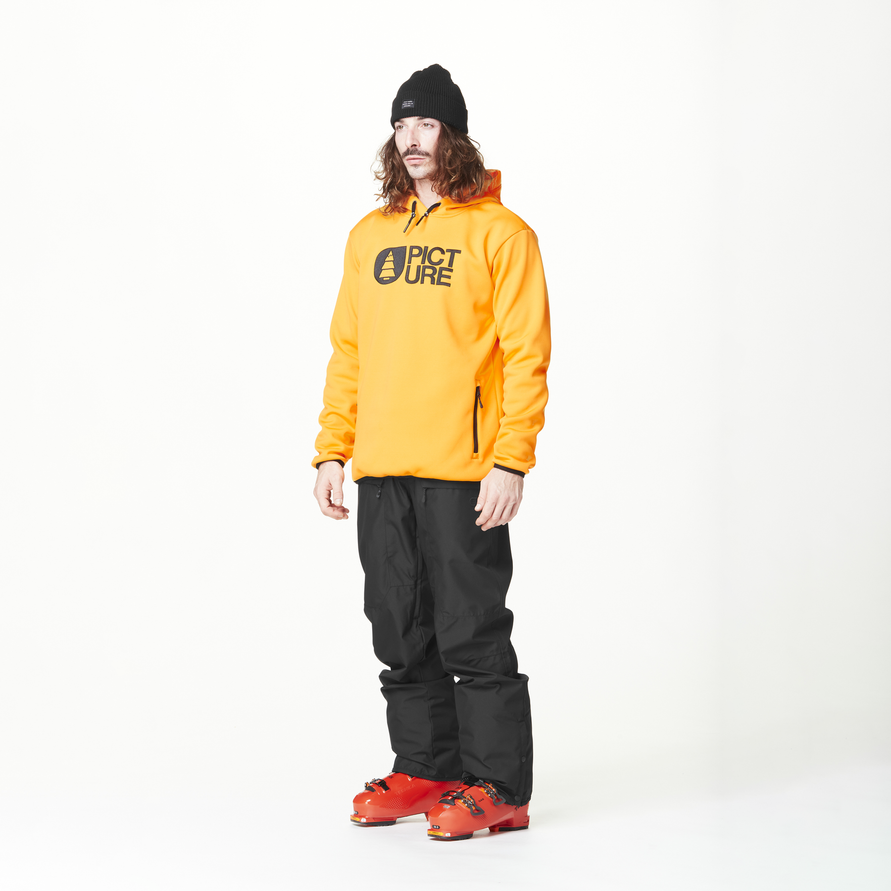 PARK TECH HOODIE __color:Carrot#15