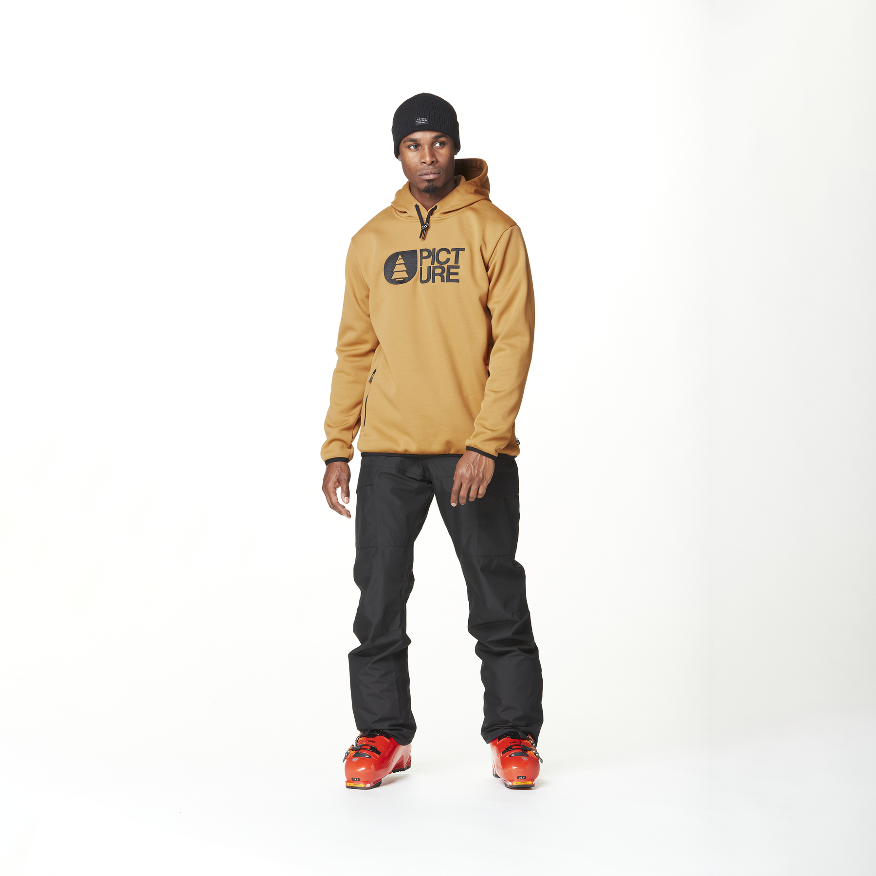PARK TECH HOODIE __color:Brown_Sugar#7