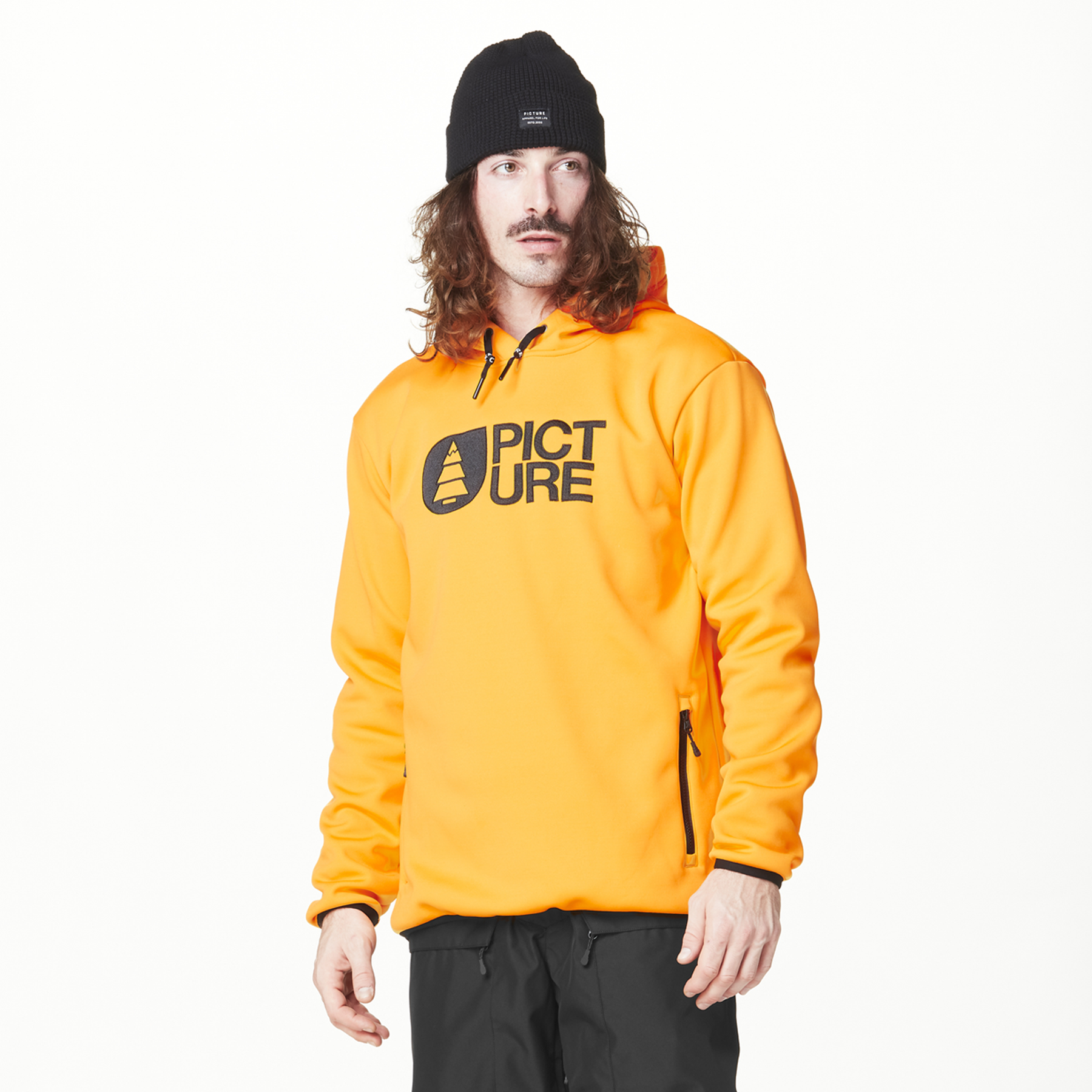 PARK TECH HOODIE __color:Carrot#12
