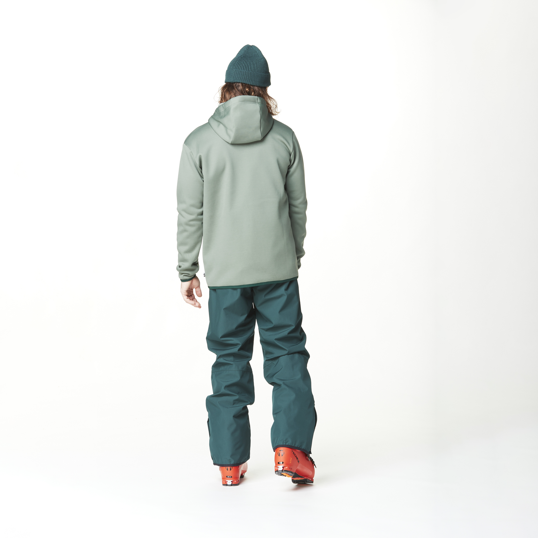 PARK ZIP TECH HOODIE __color:Laurel_Wreath#14