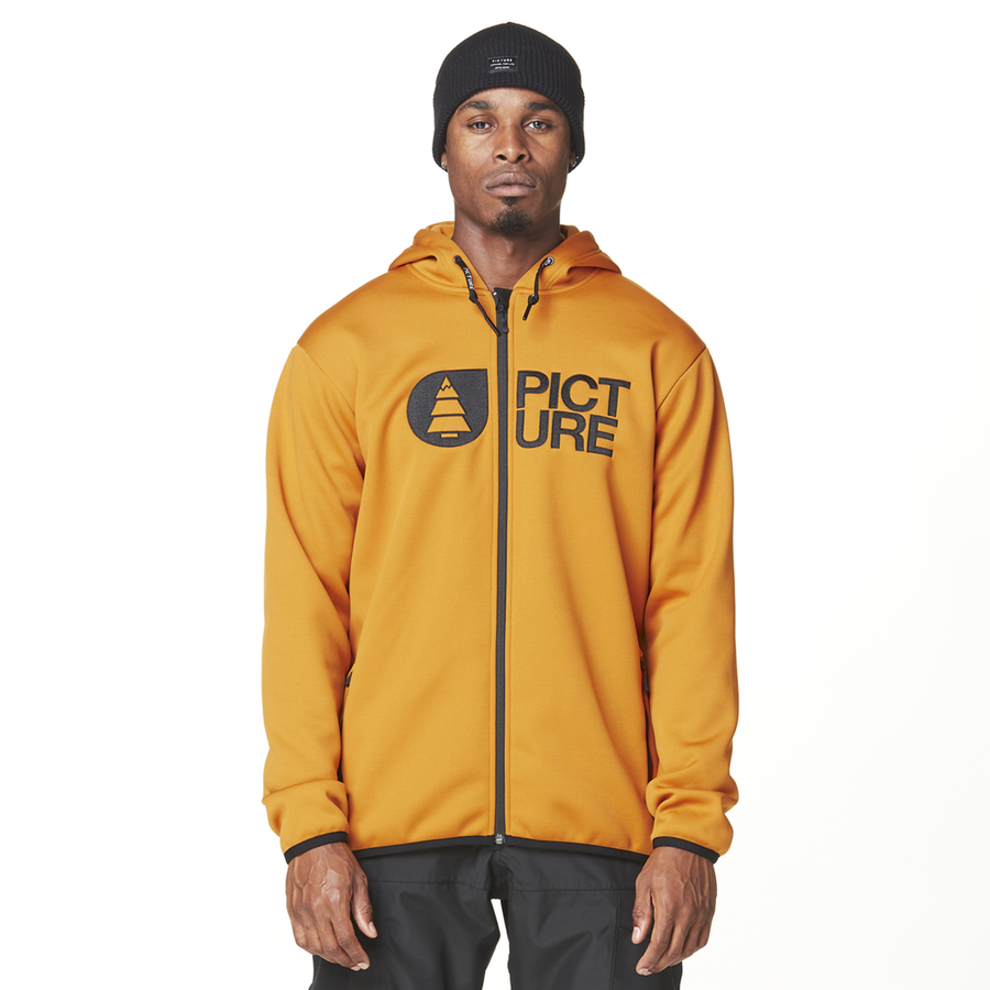 PARK ZIP TECH HOODIE __color:Honey#6