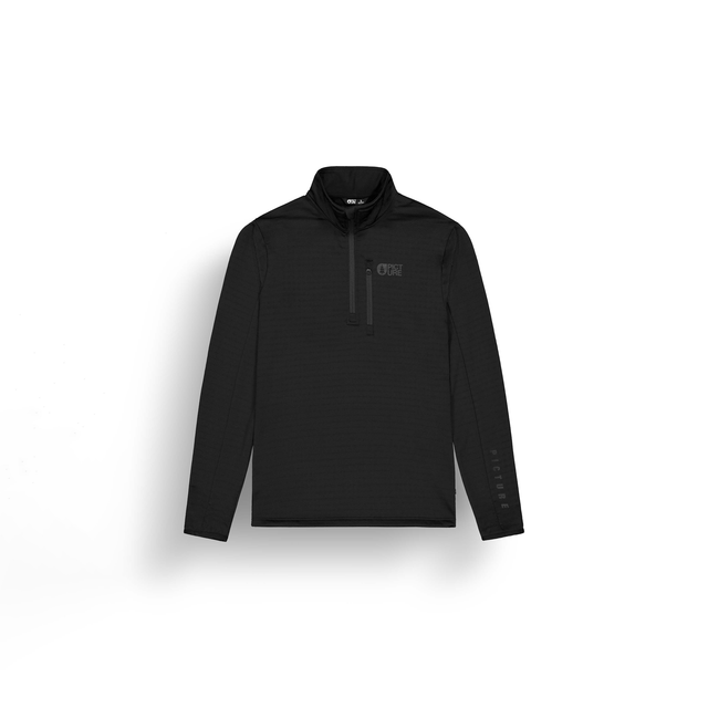 BAKE GRID 1/4 FLEECE __color:Black#5