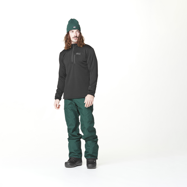 BAKE GRID 1/4 FLEECE __color:Black#0