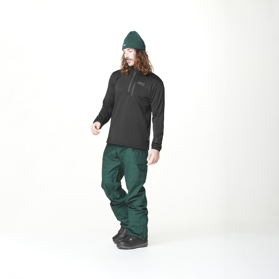 BAKE GRID 1/4 FLEECE __color:Black#2
