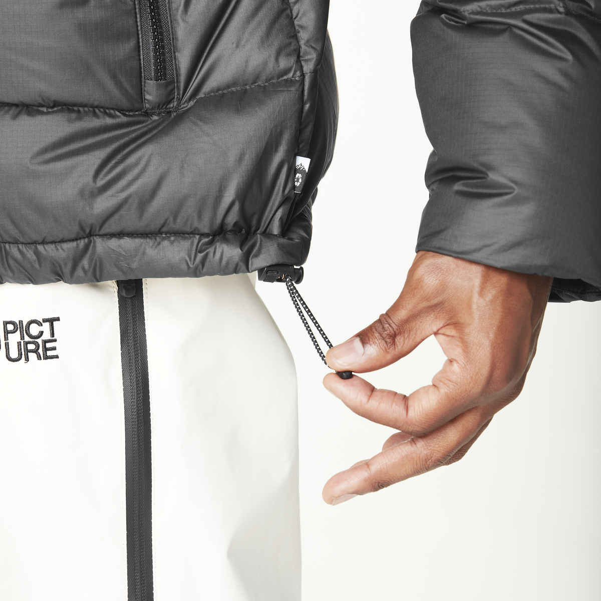 HI PUFF DOWN JKT __color:Black#4