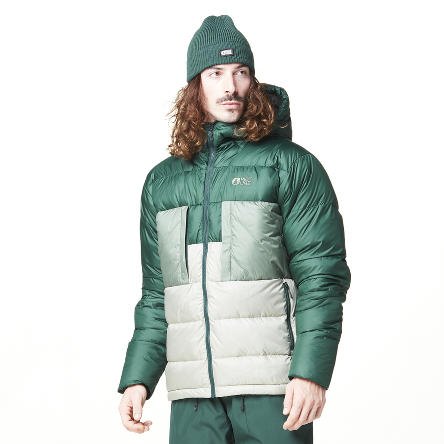 HI PUFF DOWN JKT __color:Pdrsa_Pine_L_Wre_Shadow#7