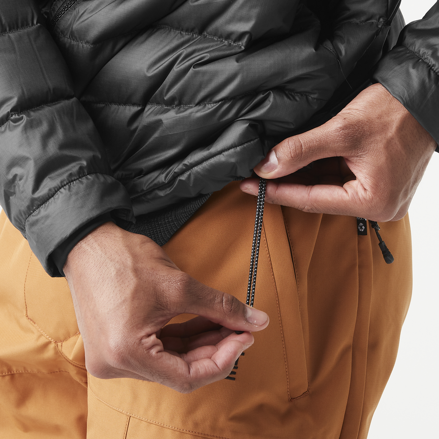 MID PUFF DOWN JKT __color:Black#4