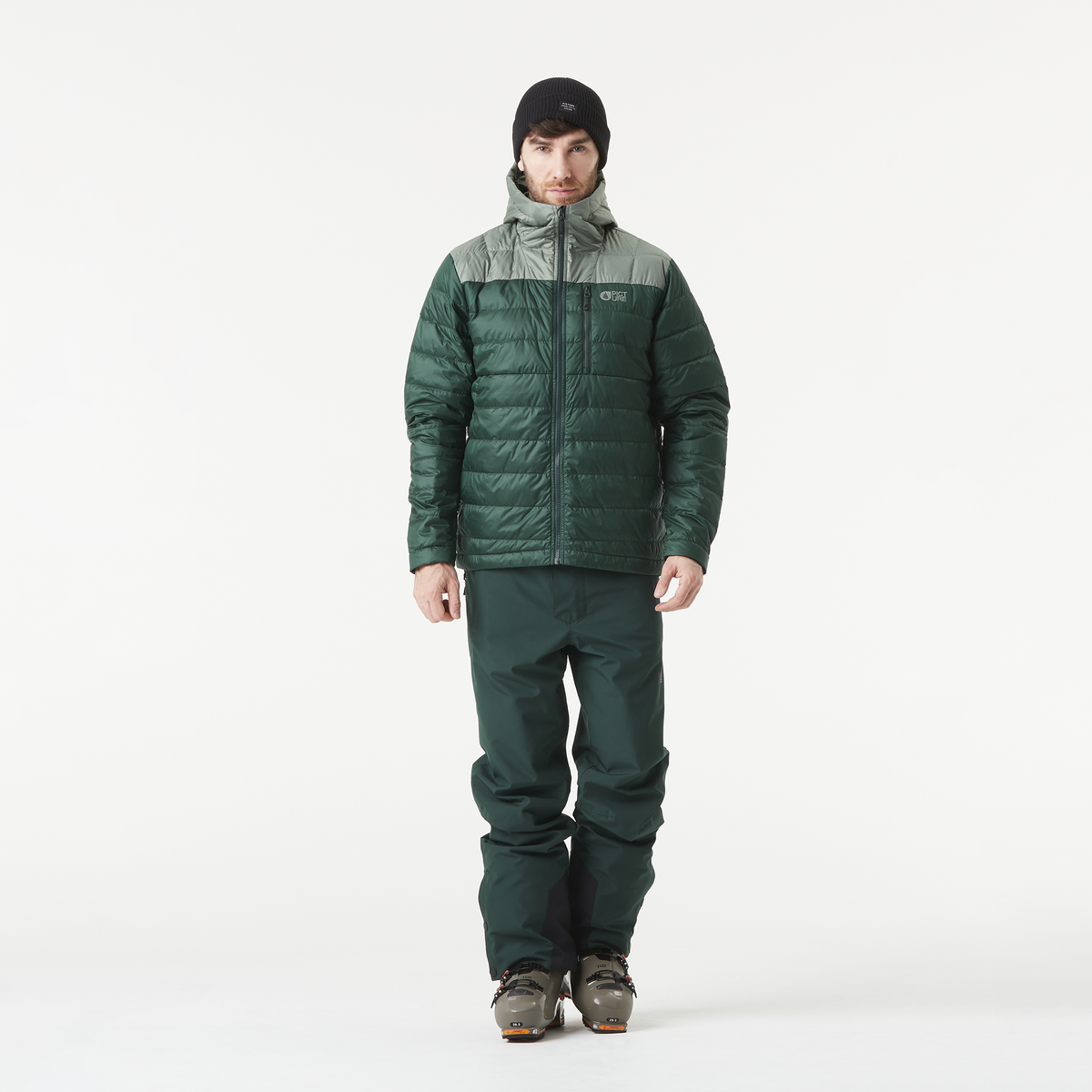 MID PUFF DOWN JKT __color:Laurel_Wreath_Pdrsa_Pin#21