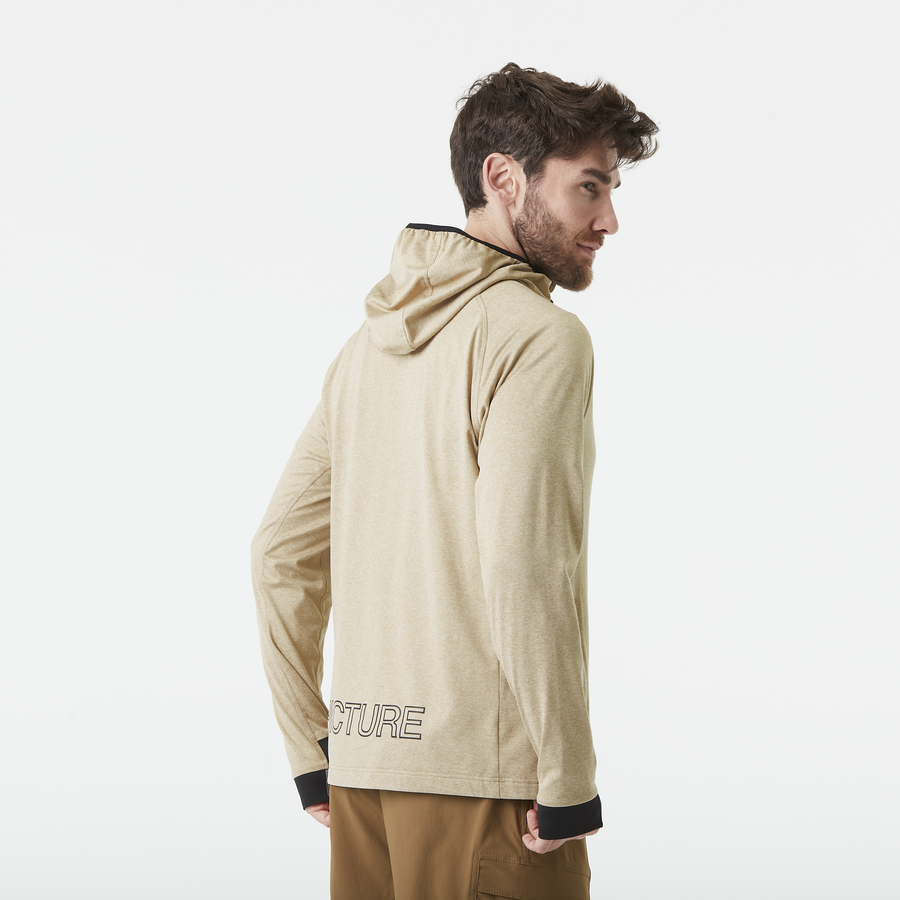 SHARI ZIP TECH HOODIE __color:Plaza_Taupe#14