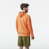 SHARI ZIP TECH HOODIE __color:Dusty_Orange#1