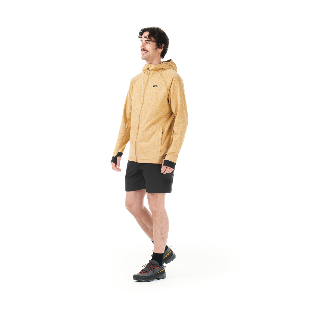 SHARI ZIP TECH HOODIE __color:Lark#8