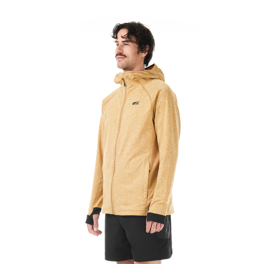 SHARI ZIP TECH HOODIE __color:Lark#6