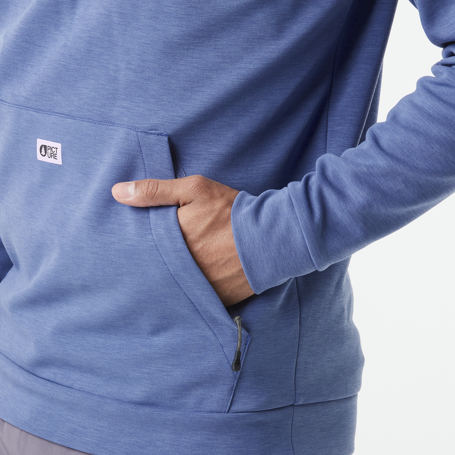 PLURIS TECH HOODIE __color:Skipper_Blue#18