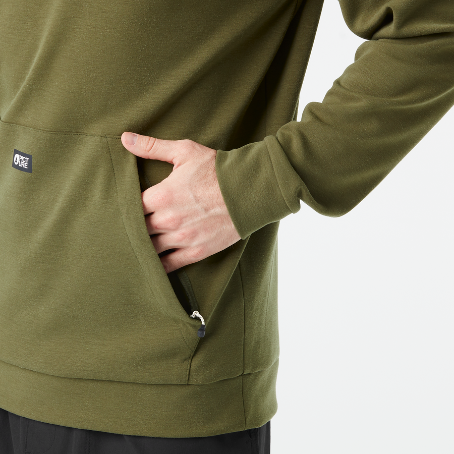PLURIS TECH HOODIE __color:Tobacco#24