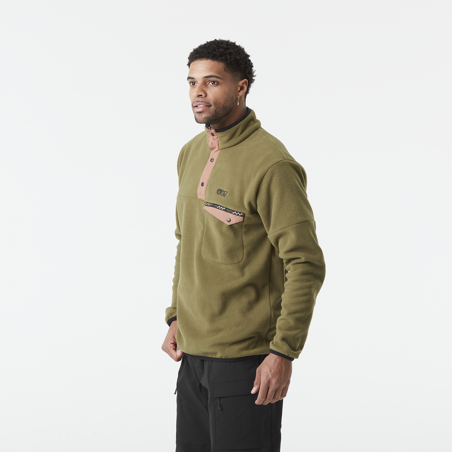 ARCCA 1/4 FLEECE __color:Tobacco#1