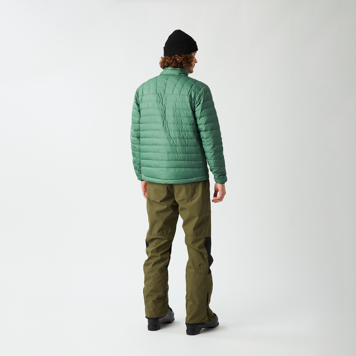 LIGHT PUFF JKT __color:Smoke_Pine#17