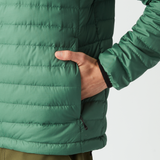 LIGHT PUFF JKT __color:Smoke_Pine#20