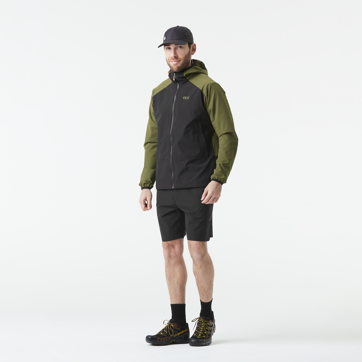 OUTIF SOFTSHELL JKT __color:Black#2