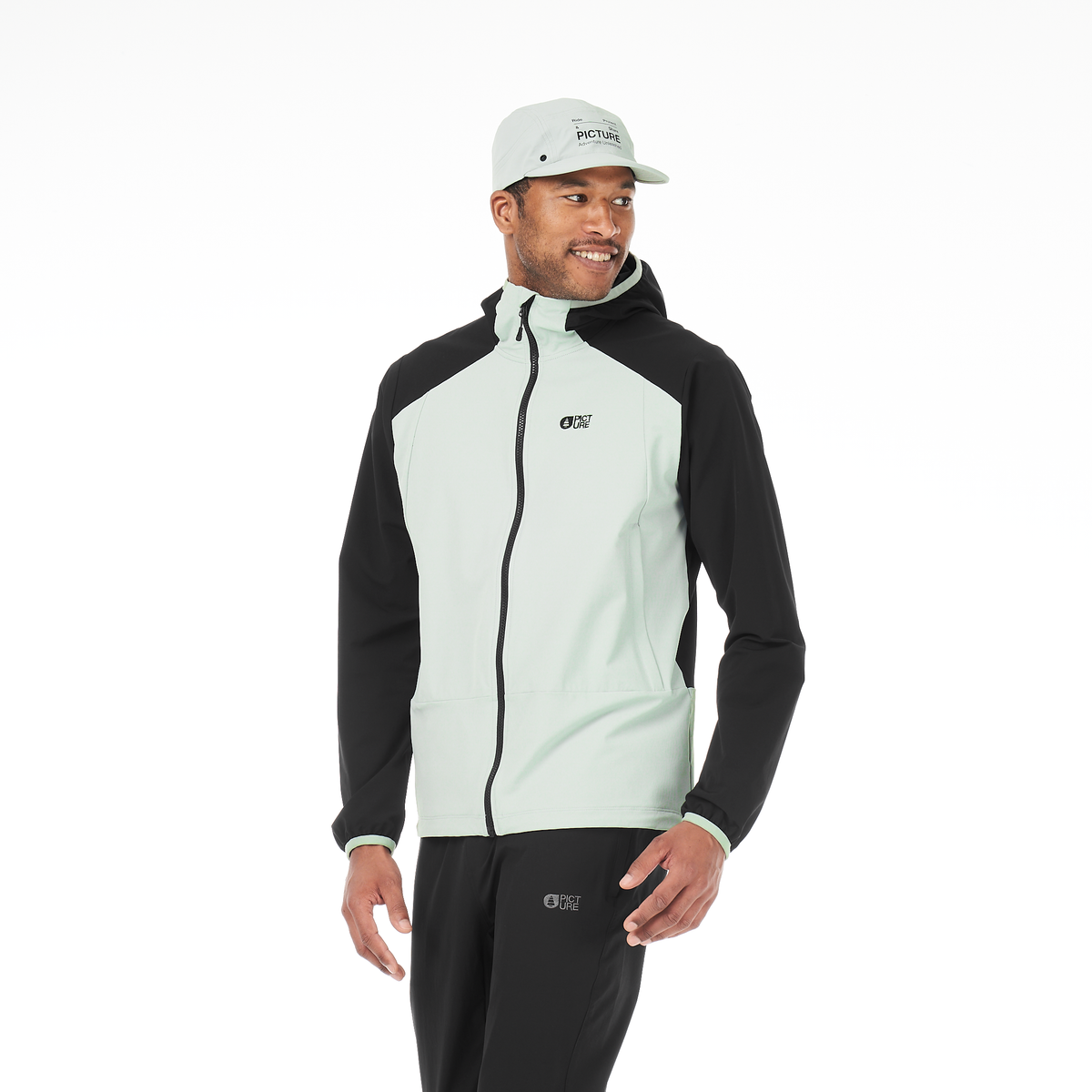 OUTIF SOFTSHELL JKT __color:Cloudy_Blue#8