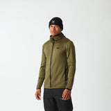 BAKE GRID FZ HOODED FLC __color:Tobacco#8