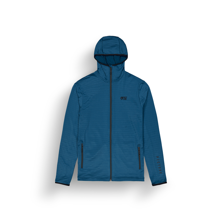 BAKE GRID FZ HOODED FLC __color:Serenity_Blue#4