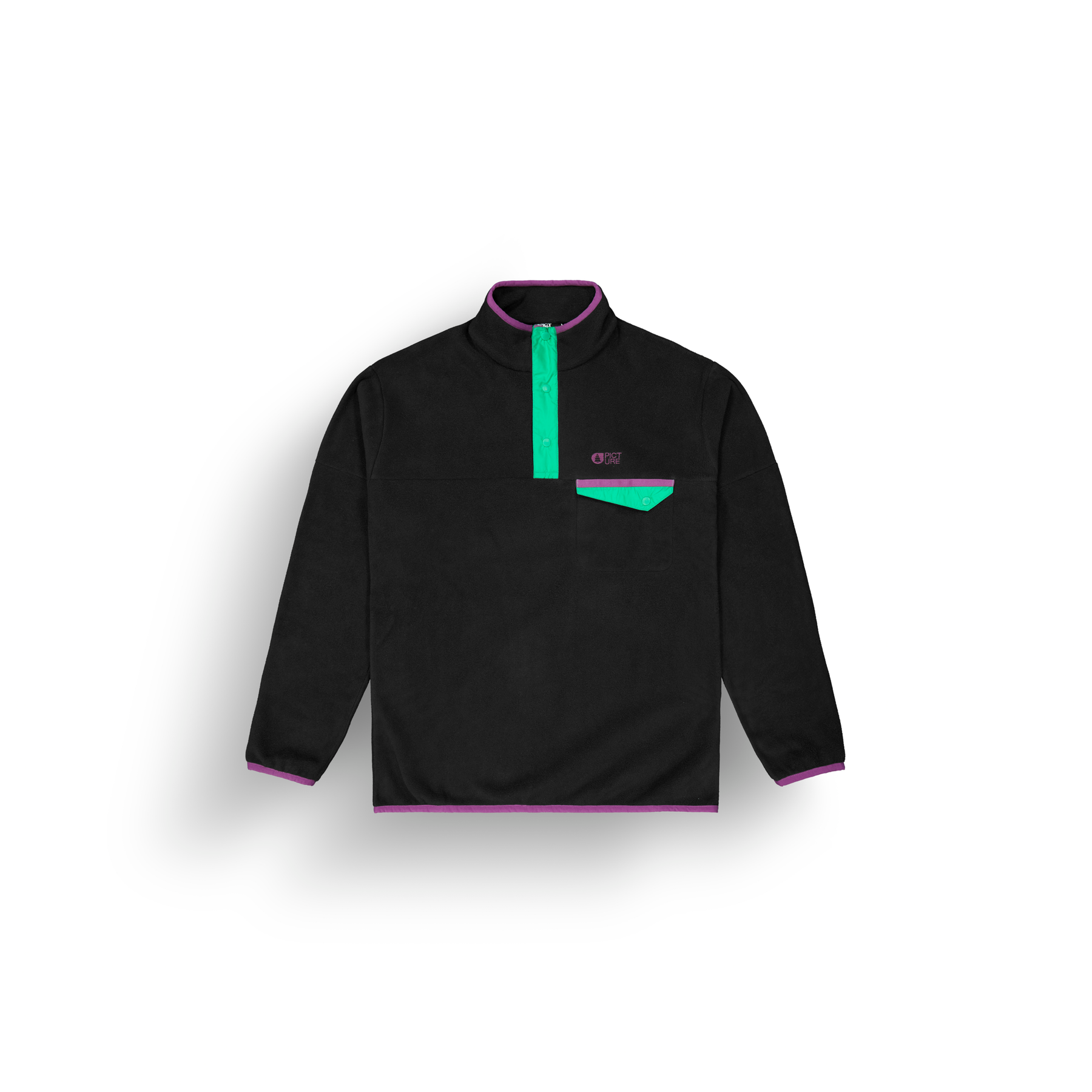 ARCCA M 1/4 FLEECE __color:Black#4
