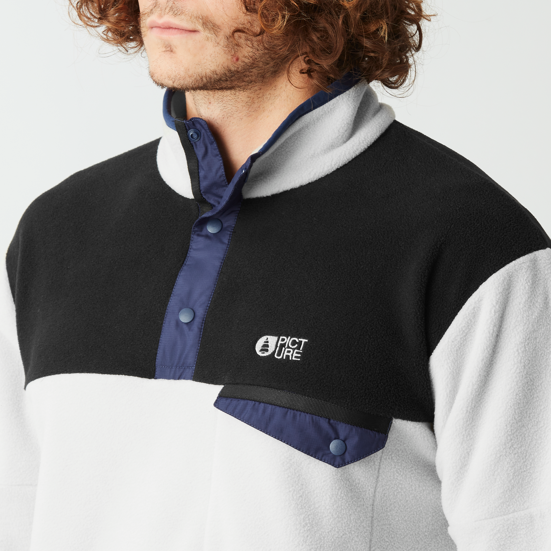 ARCCA M 1/4 FLEECE __color:Vapor_Grey#21
