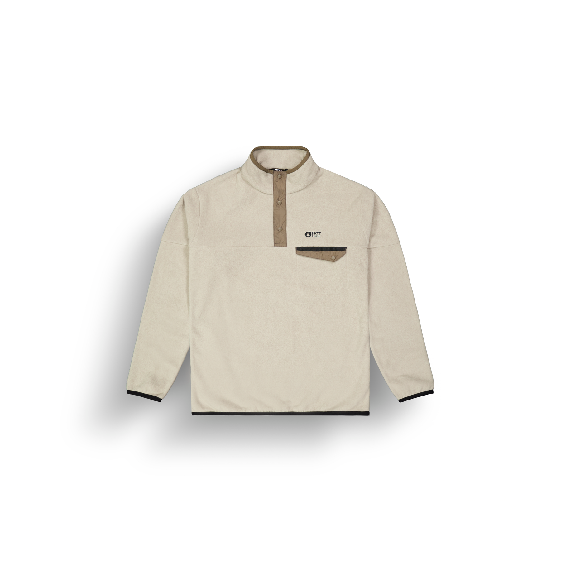ARCCA M 1/4 FLEECE __color:Pure_Cashmere#10