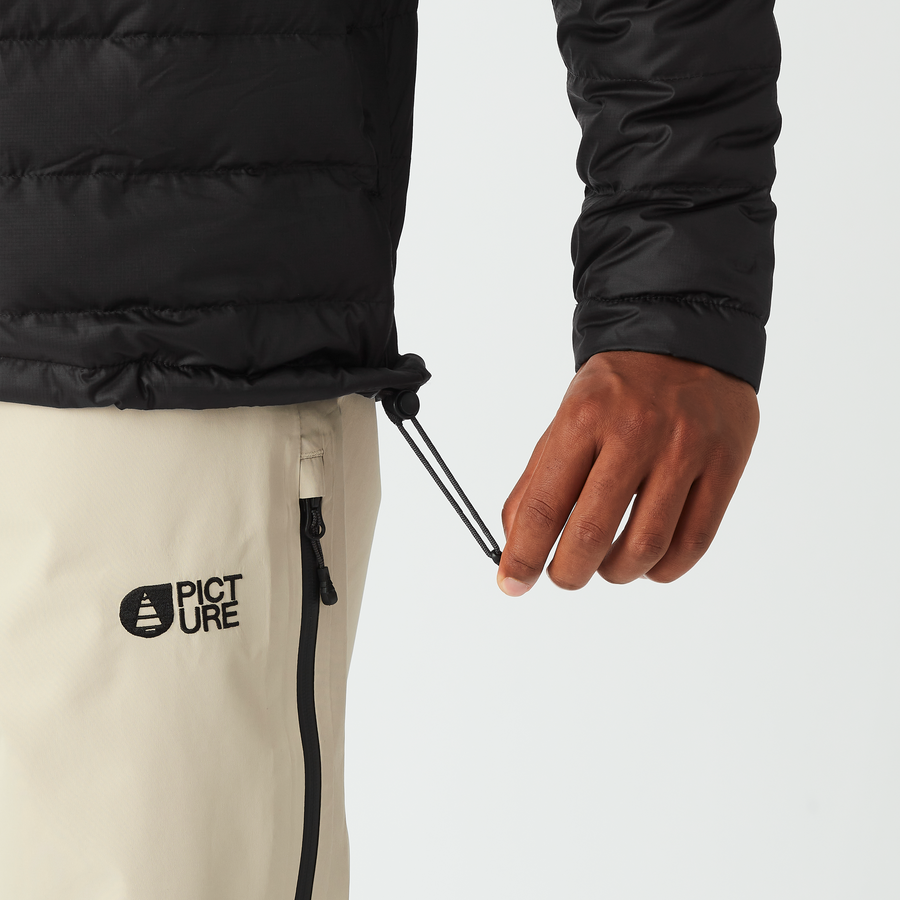 MID PUFF DOWN M JKT __color:Black#4
