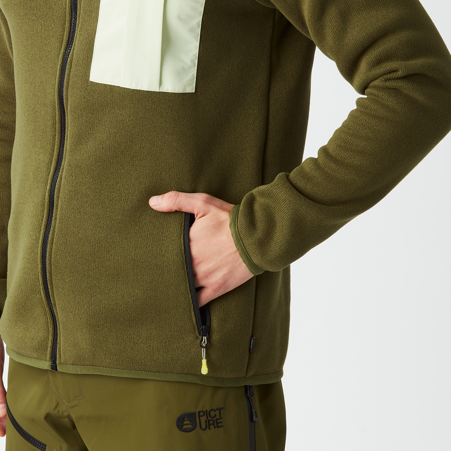 DAUWY FZ FLEECE __color:Tobacco#18