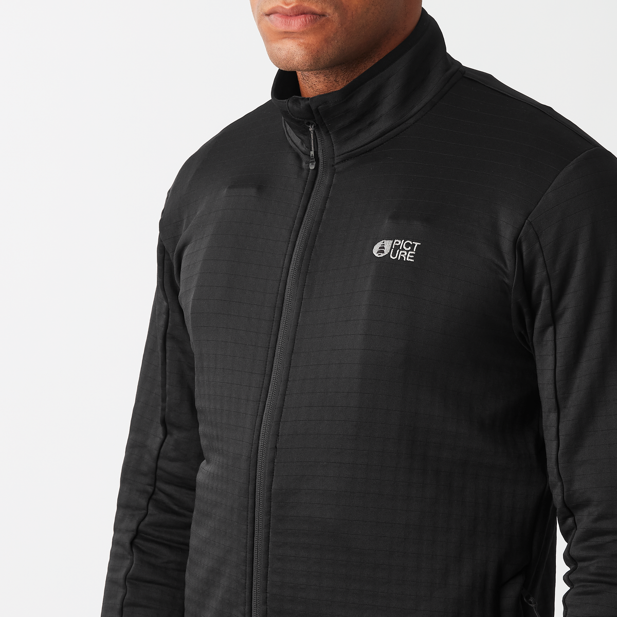BAKE GRID FZ JKT __color:Black#4
