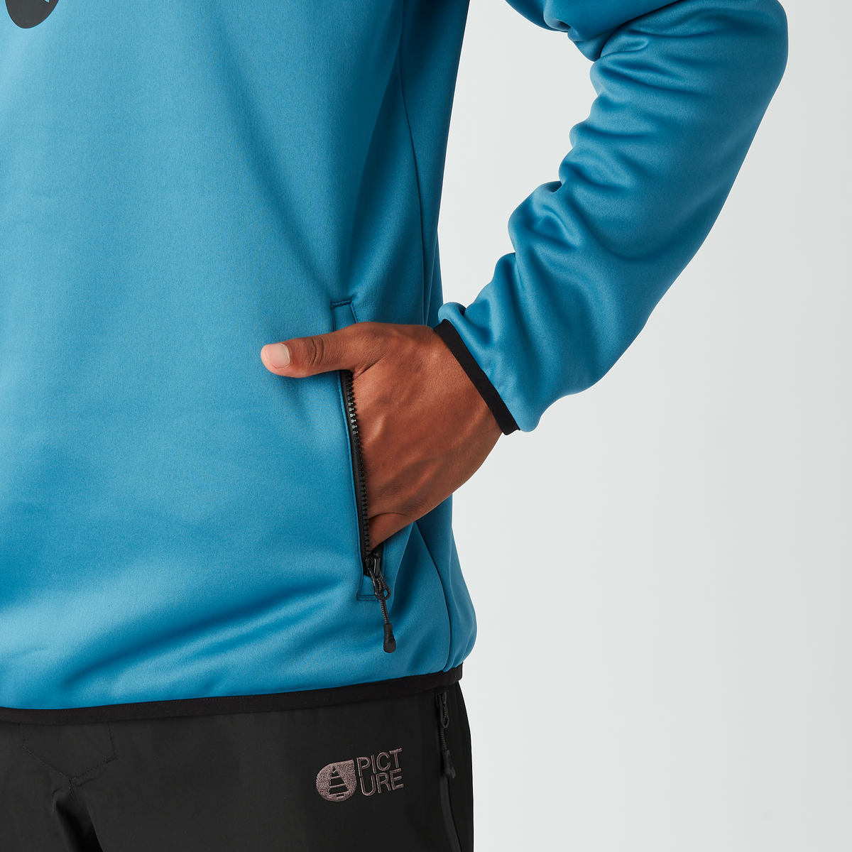 PARK TECH HOODIE __color:Serenity_Blue#19